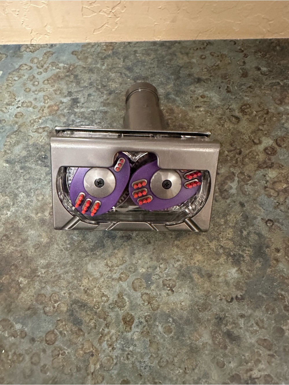 Dyson Purple and Silver Mini Motorhead Tool